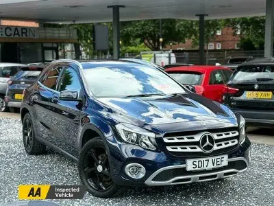 Used Mercedes GLA200 136 HP (100 kW) 2017 Blue SUV