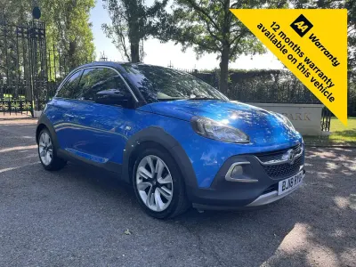 Used Vauxhall Adam Rocks 70 HP (51 kW) 2018 Blue Hatchback