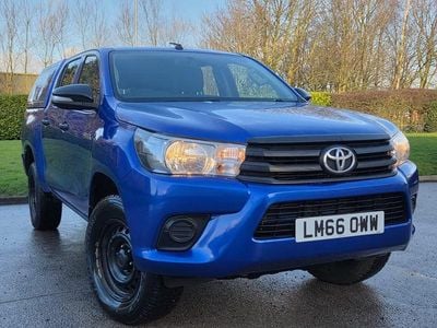 Blue Used 2016 Toyota HiLux Active Pickup | £14,845 (Expensive)