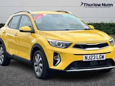 Used Kia Stonic 101 HP (74 kW) 2023 Zest yellow SUV