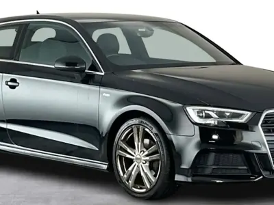 Begagnad Audi A3 S-Line 150 HK (110 kW) 2016 Svart Halvkombi
