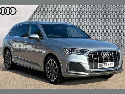 Used Audi Q7 S-Line 231 HP (169 kW) 2023 Silver SUV