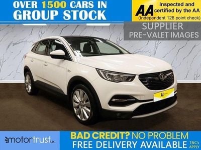 Used Vauxhall Grandland X Elite 130 HP (95 kW) 2021 White SUV