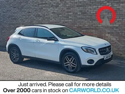 Used Mercedes GLA180 Urban 122 HP (89 kW) 2019 White SUV