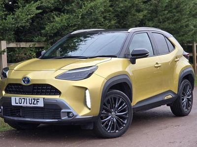 Used Toyota Yaris Hybrid 2022 Yellow Hatchback