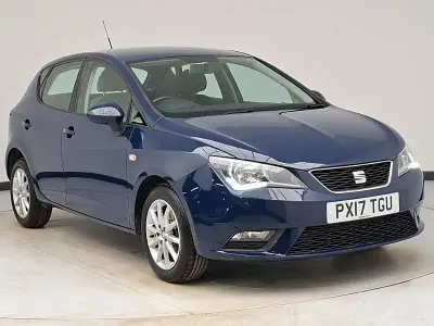 Used Seat Ibiza SE Technology 90 HP (66 kW) 2017 Blue Hatchback