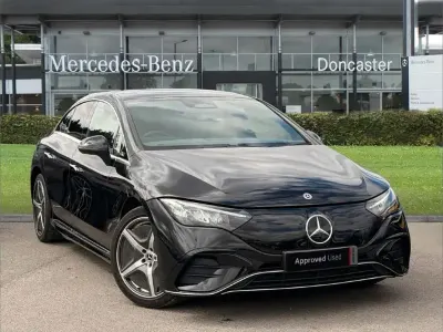 Used Mercedes EQE350 AMG Line Premium 214 kW (292 HP) 2022 Black Sedan