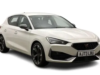 Used Cupra Leon 150 HP (110 kW) 2024 White Hatchback