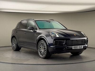 Blue Used 2022 Porsche Cayenne Platinum Edition SUV | £58,400 (Good price)