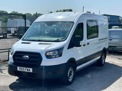 Used Ford Transit 130 HP (95 kW) 2021 White Van