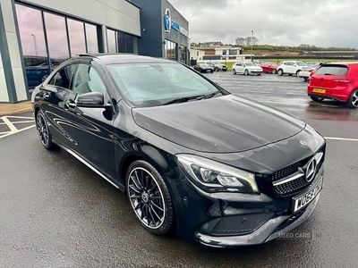 Begagnad Mercedes CLA220 AMG line 170 HK (125 kW) 2019 Svart Sedan
