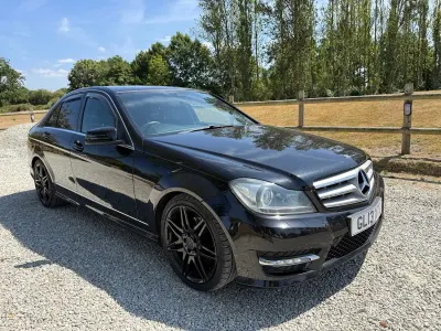 Used Mercedes C180 AMG 2013 Black Sedan