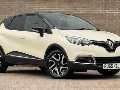Cream/black Used 2015 Renault Captur Dynamique SUV | £5,295 (Fair price)