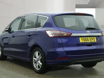 Used Ford S-MAX Titanium 180 HP (132 kW) 2017 Impact blue pearl MPV