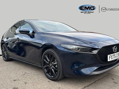 Blue Used 2025 Mazda 3 Exclusive-Line Hatchback | £25,990
