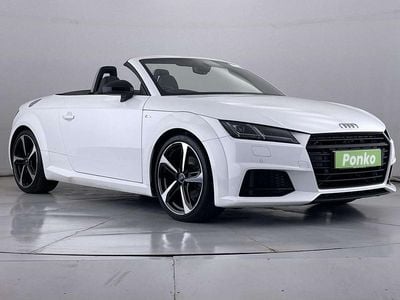 Used Audi TT Black Edition 2017 White Cabriolet
