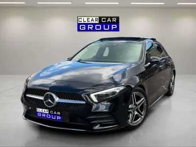 Used Mercedes A180 AMG Line Premium Plus 116 HP (85 kW) 2018 Black Hatchback