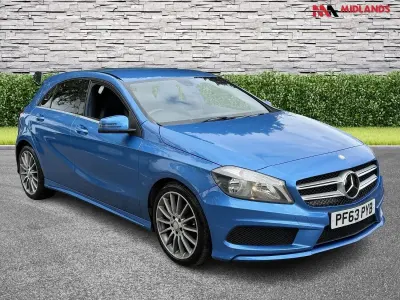 Used Mercedes A180 AMG 2014 Blue Hatchback
