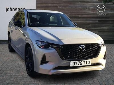 Silver Used 2025 Mazda CX-60 Homura-Line SUV | £40,958 (Expensive)