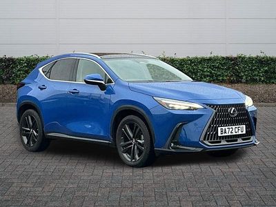 Blue Used 2022 Lexus NX350h Estate | £32,490 (Expensive)