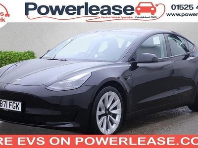 Black Used 2021 Tesla Model 3 Standard Range Plus Sedan | £16,489 (Good price)