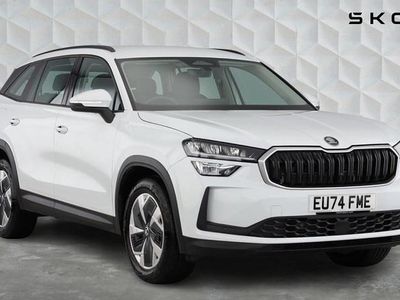 Used Skoda Kodiaq SE 110 HP (80 kW) 2024 Moon white metallic SUV