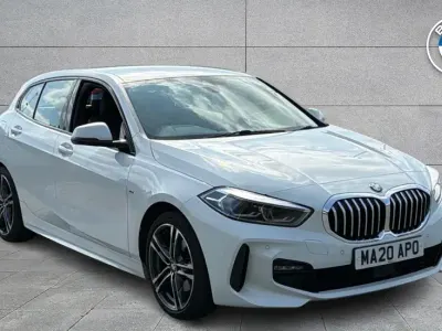 Used BMW 118 M Sport 138 HP (101 kW) 2020 White Hatchback