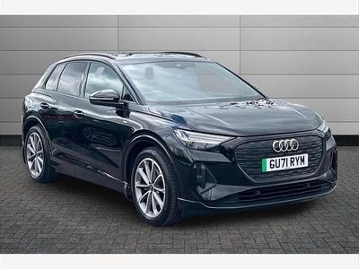 Used Audi Q4 e-tron Comfort 125 kW (170 HP) 2021 Black SUV