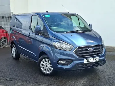 Used Ford Transit Custom Limited 130 HP (95 kW) 2023 Blue Van