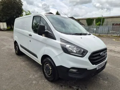 Used Ford Transit Custom 105 HP (77 kW) 2019 White Van