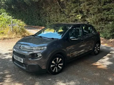 Used Citroën C3 Feel 130 HP (95 kW) 2018 Grey Hatchback