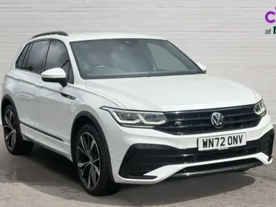 Używany VW Tiguan R-line 150 KM (110 kW) 2022 Biały SUV