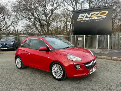 Used Vauxhall Adam Glam 70 HP (51 kW) 2015 Red Hatchback