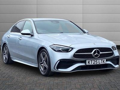 Used Mercedes C200 AMG line 204 HP (150 kW) 2025 High tech silver Sedan