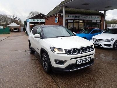 White Used 2019 Jeep Compass Limited SUV | £10,990 (Fair price)