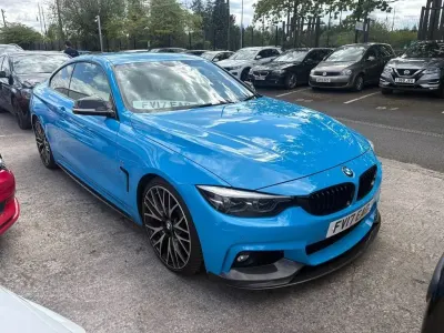 Used BMW 440 M Sport 326 HP (239 kW) 2017 Blue Coupe