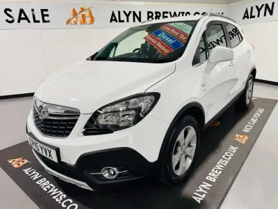 Used Vauxhall Mokka S 136 HP (100 kW) 2015 White SUV