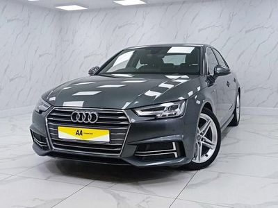 Used Audi A4 S-Line 150 HP (110 kW) 2018 Grey Sedan