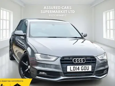 Używany Audi A4 Black Edition 150 KM (110 kW) 2014 Szary Sedan/Limuzyna