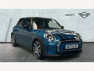 Used Mini Cooper Exclusive 136 HP (100 kW) 2023 Blue Hatchback