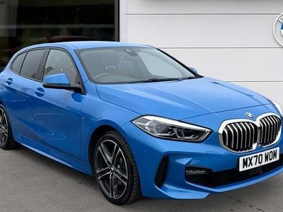 Used BMW 118 M Sport 138 HP (101 kW) 2020 Blue Hatchback