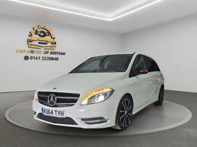 Begagnad Mercedes B180 109 HK (80 kW) 2014 Vit Minibuss