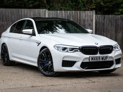 Used BMW M5 Comfort Edition 591 HP (434 kW) 2019 White Sedan