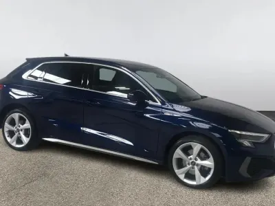 Used Audi A3 e-tron S-Line 204 HP (150 kW) 2024 Blue Hatchback