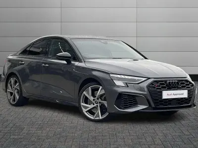 Used Audi S3 Black Edition 306 HP (225 kW) 2023 Daytona grey Sedan