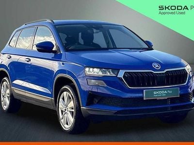 Energy blue Used 2025 Skoda Karoq SE Drive SUV | £19,549 (Good price)