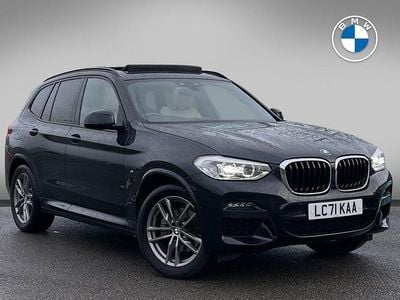 Black Used 2021 BMW X3 M Sport SUV | £29,998 (Good price)