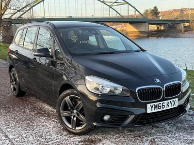 Used BMW 218 Sport Line 136 HP (100 kW) 2016 Black MPV