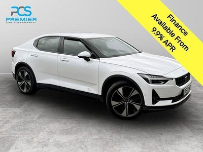 Begagnad Polestar 2 Long Range Single Motor 169 kW (231 HK) 2023 Vit Halvkombi