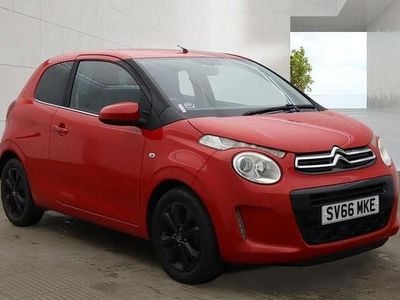 Used Citroën C1 Flair 82 HP (60 kW) 2016 Red Hatchback